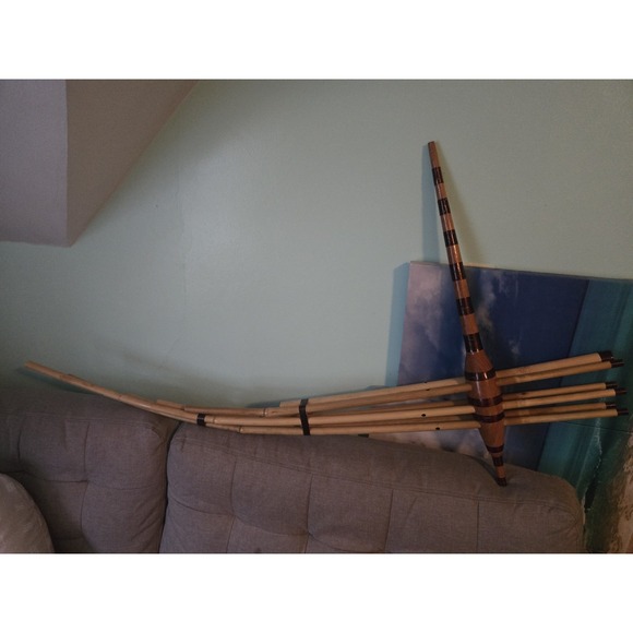 Hmong Qeej Other - Hmong Handmade Qeej Bamboo Traditional Music Instrument Imported From LAOS
